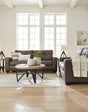 Barlin Umber Mills Sofa and Loveseat set main view