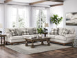 main view of Clearbrooke Sandstone Sofa and Loveseat furniture