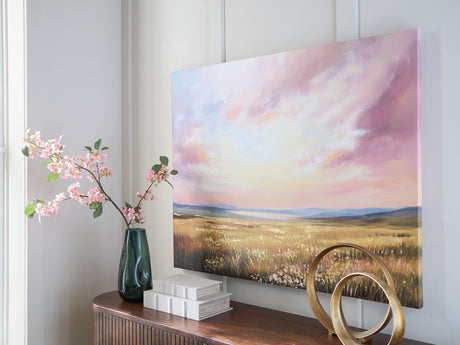 Rogerland Multi-Color Landscape Wall Art, front view