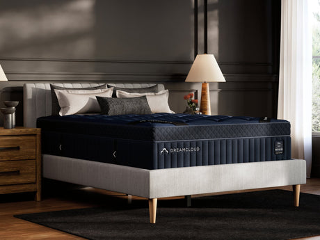 DreamCloud Ultra Hybrid White King Mattress with plush Euro top