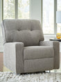 Larimer Iron Chenille Recliner front view