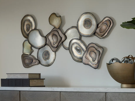 Worthman Multi Metal Wall Decor front view