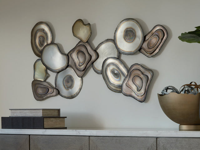 Worthman Multi Metal Wall Decor front view