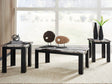 Jazmore Dark Brown coffee table front angle