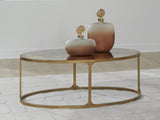 Korajane Antique Gold Coffee Table front view