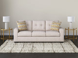 Larimer Stone Chenille Queen Sofa Sleeper front angle