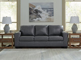 Bolsena Admiral Leather Sofa front angled view