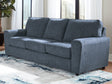 Twin Harbor Ink Sofa front view