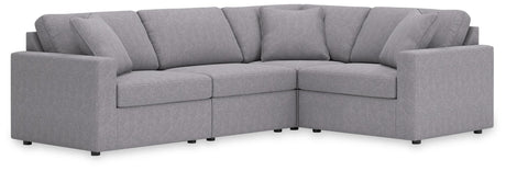 Modmax Granite 4-Piece Sectional sofa main front view