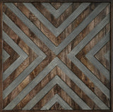 Dreggan Brown Coffee Table set front angle
