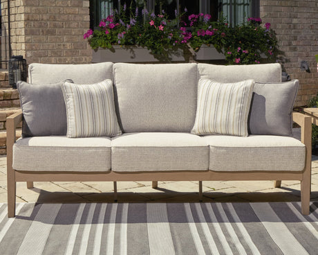 Hallow Driftwood Creek Outdoor Sofa front angle