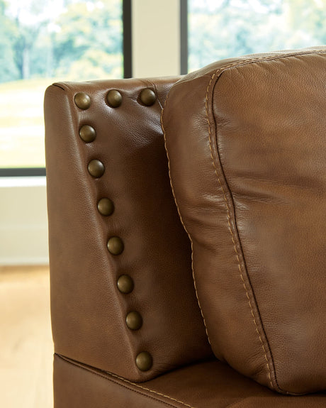 Saonara Amber Sofa and Loveseat set main view