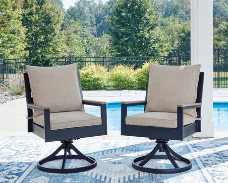 East Navy Blue/Driftwood Beach Outdoor Dining Table and 4 Chairs front view