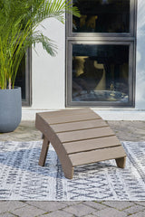 Sundown Treasure Driftwood Ottoman front angle view