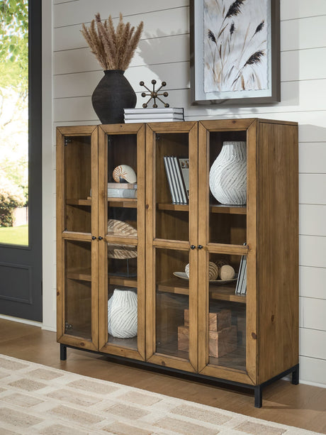 Wrenridge accent cabinet closed front view