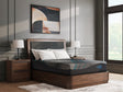 Millennium 2.0 Foam 12 Inch Black King Mattress front angle