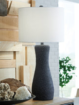 Maykins Black Table Lamp front view