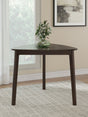 Mallenette Merlot Dining Table front view