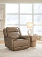 Glencroft Sahara Leather Power Recliner main view