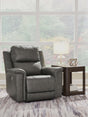 Front view of Bleckley Anchor Leather Power Recliner