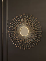 Morwenna Bronze and Gold Finish Accent Mirror front view