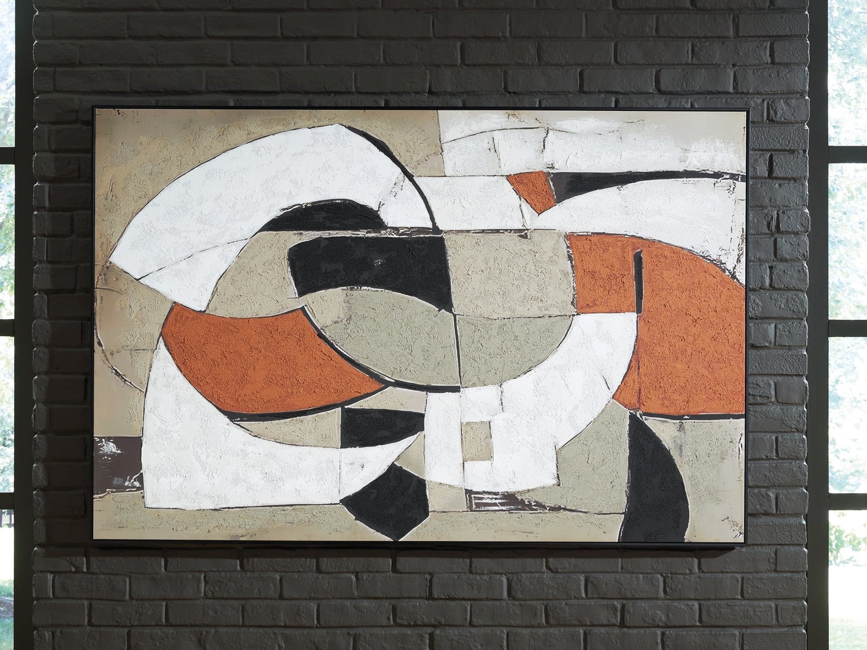 Anchorstone Abstract Multi-Color Wall Art front view