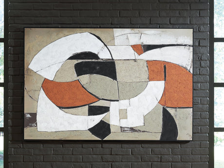 Anchorstone Abstract Multi-Color Wall Art front view