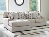 Main view of Laurelgrove Pebble Chenille 2-Piece Sectional Sofa Chaise
