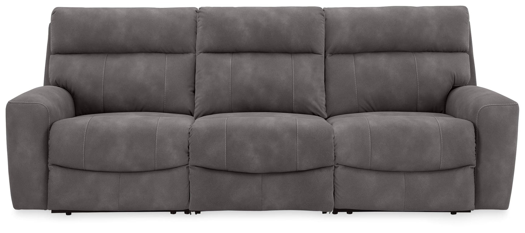 Next-Gen Durapella Slate 3-Piece Power Reclining Sectional sofa front view