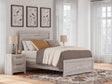 Broachmyn Gray Full Panel Bed front view