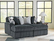 Midnight-Madness Gunmetal Super Chaise sectional front view