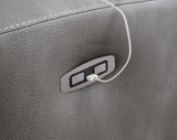 Next-Gen Durapella Slate Microfiber Power Recliner — detail view