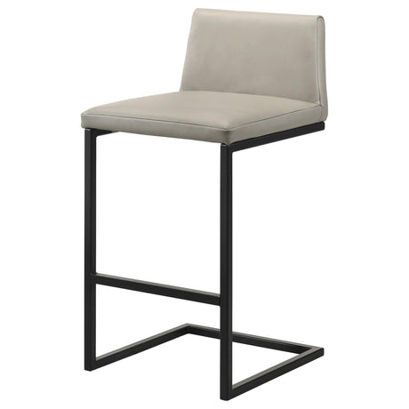 Vardon Genuine Leather Tan Bar Stool Set of 2 — product image 4