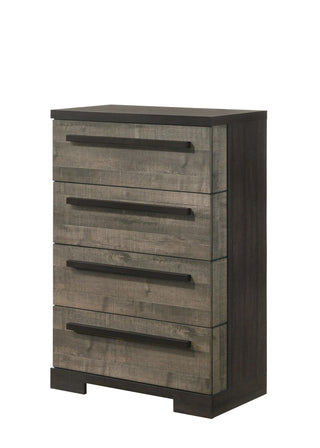 Remington Gray 4-Drawer Accent Chest front view