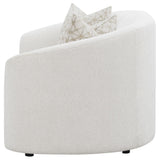 Rainn Boucle Upholstered Sloped Arm Loveseat Latte — product image 5