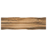 Selwyn Live Edge Solid Wood Dining Bench Light Sheesham — product image 5