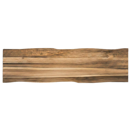 Selwyn Live Edge Solid Wood Dining Bench Light Sheesham — product image 5