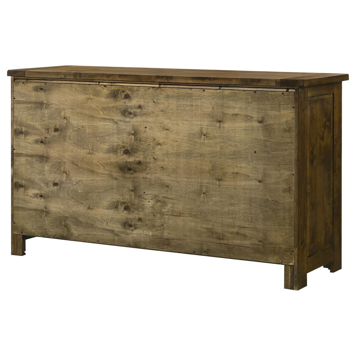 Doherty 6-Drawer Bedroom Dresser Rustic Brown — product image 8