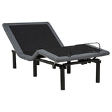 Tasca Twin Dual-Motor Adjustable Bed Base in Black — product image 2