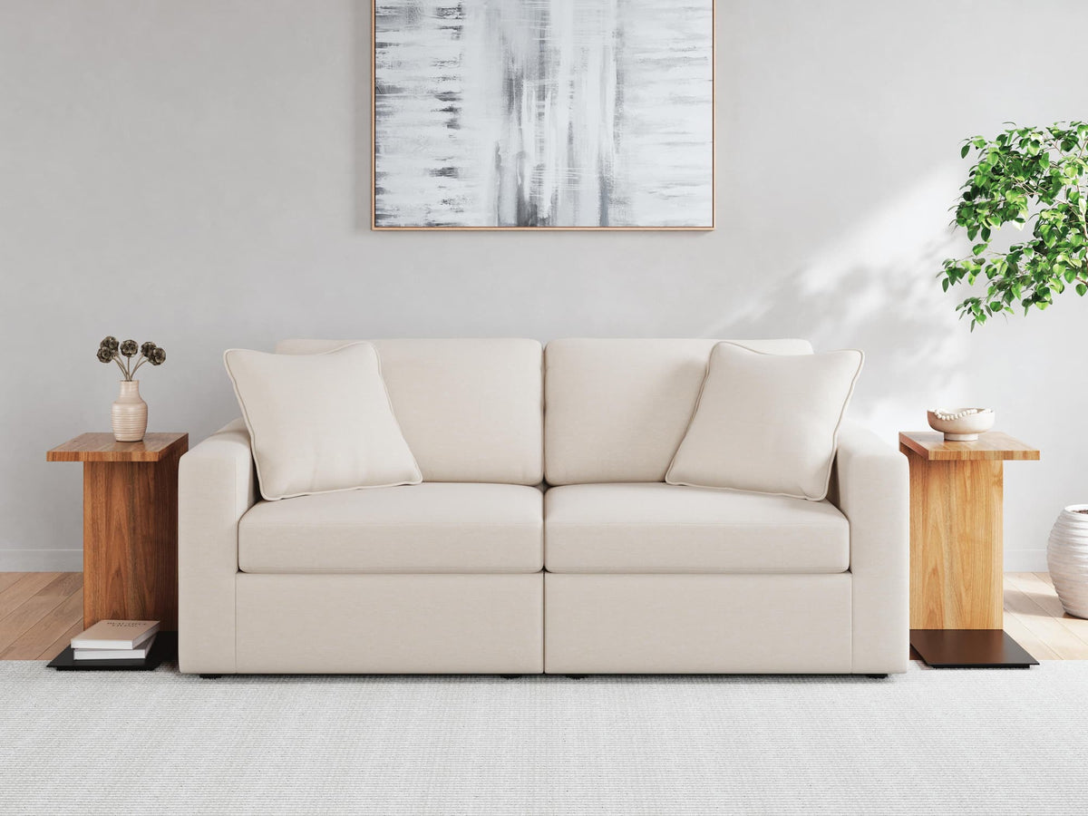 Modmax Oyster Sofa and Loveseat Set — product view