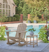 Sundown Treasure Driftwood Outdoor Chair with End Table — product image 3