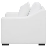 Ashlyn Upholstered Sloped Arm Accent Chair White — product image 5