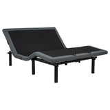 Weston Queen Dual-Motor Massage Adjustable Bed Base in Black and Grey — product image 2