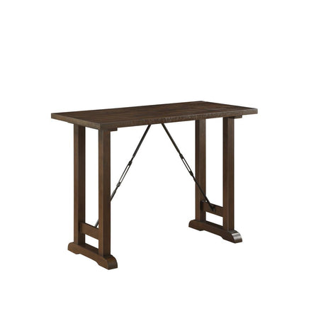 main view of Bracknell Brown Cherry Counter Height Set furniture