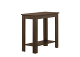 Pierce Charcoal Chairside Coffee Table, charcoal finish, front angle