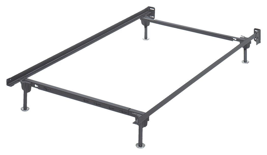 Platform Metallic Twin/Full Bolt-On Bed Frame — product view