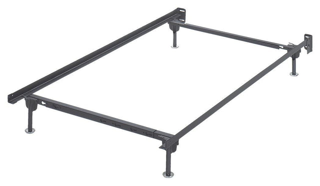Platform Metallic Twin/Full Bolt-On Bed Frame — product view