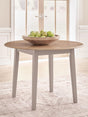 Harperfeld Natural/Gray Dining Drop Leaf Table — product view