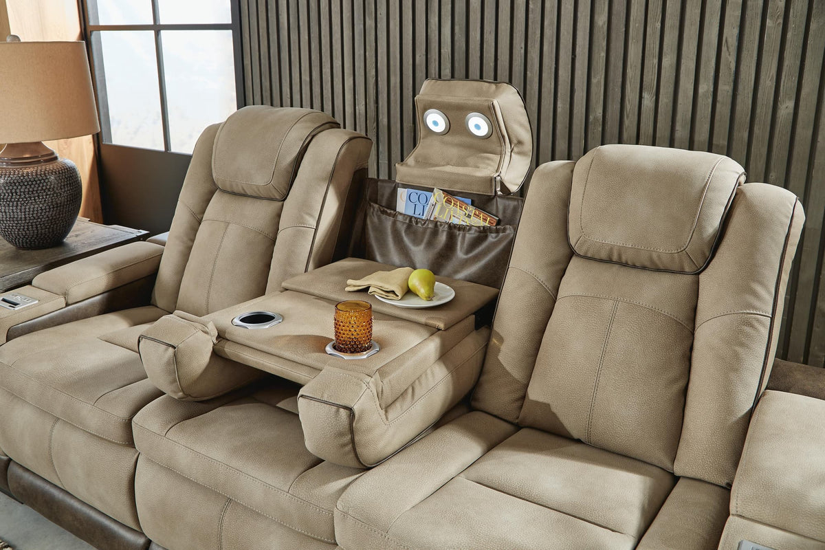 Next-Gen Sand DuraPella Sofa, Loveseat, and Recliner — detail view