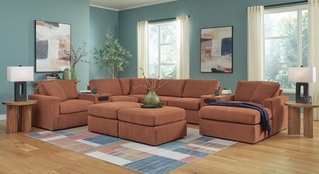 Modmax Spice 6-Piece Sectional with Ottoman — product view
